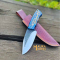 Custom High Carbon Steel Skinner Knife - Ultimate Precision and Durability for Outdoor Adventures