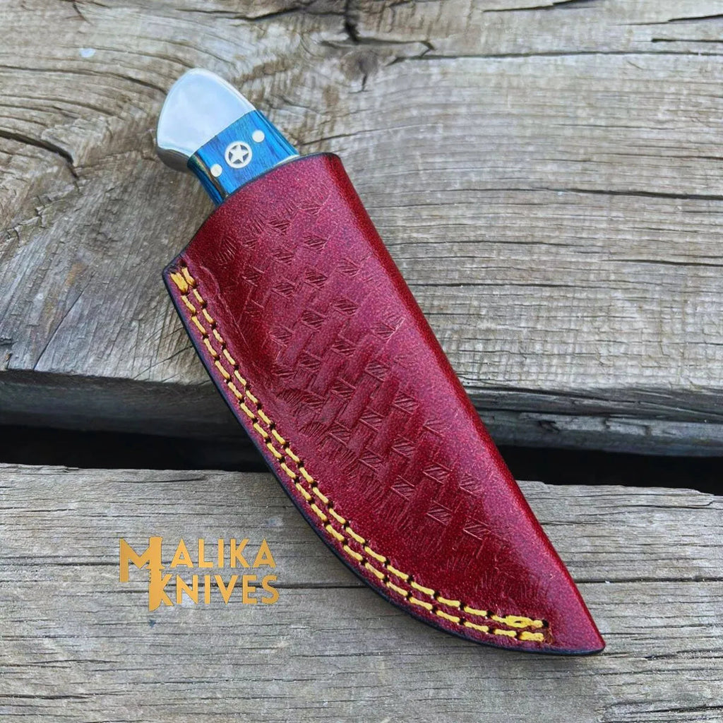 EDC Flag Handle Skinner Knife - Durable, Compact & Razor-Sharp Everyday Tool for Outdoor Enthusiasts - RFE Marketing Ventures