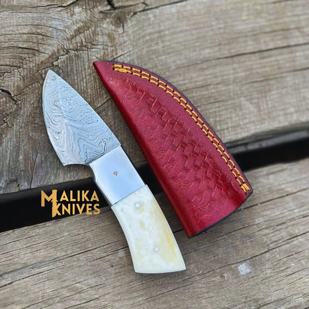 Elevate Your Adventure with the Camel Bone EDC Skinner Knife - RFE Marketing Ventures