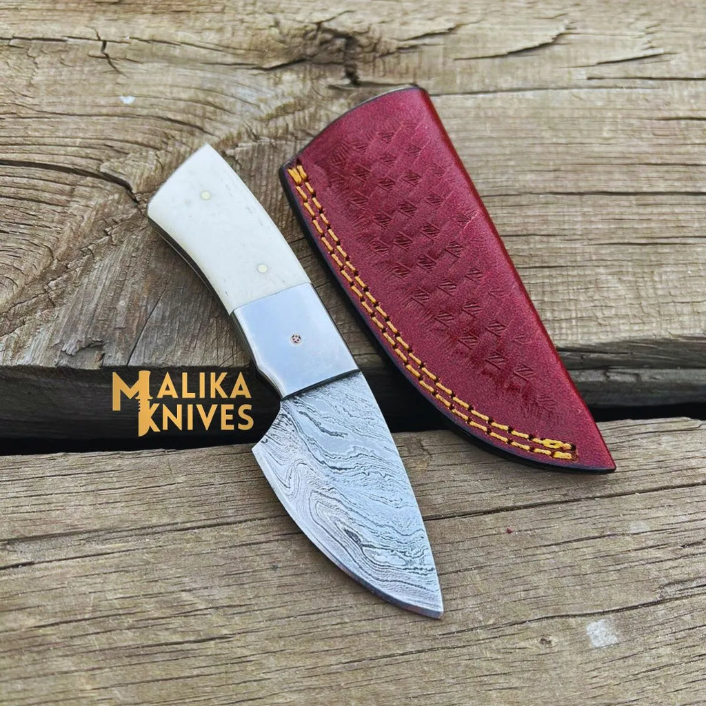Elevate Your Adventure with the Camel Bone EDC Skinner Knife - RFE Marketing Ventures