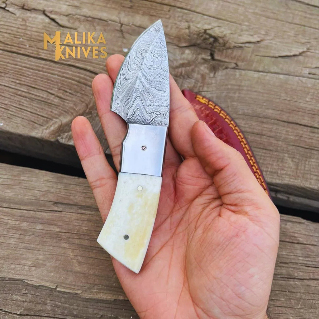 Elevate Your Adventure with the Camel Bone EDC Skinner Knife - RFE Marketing Ventures