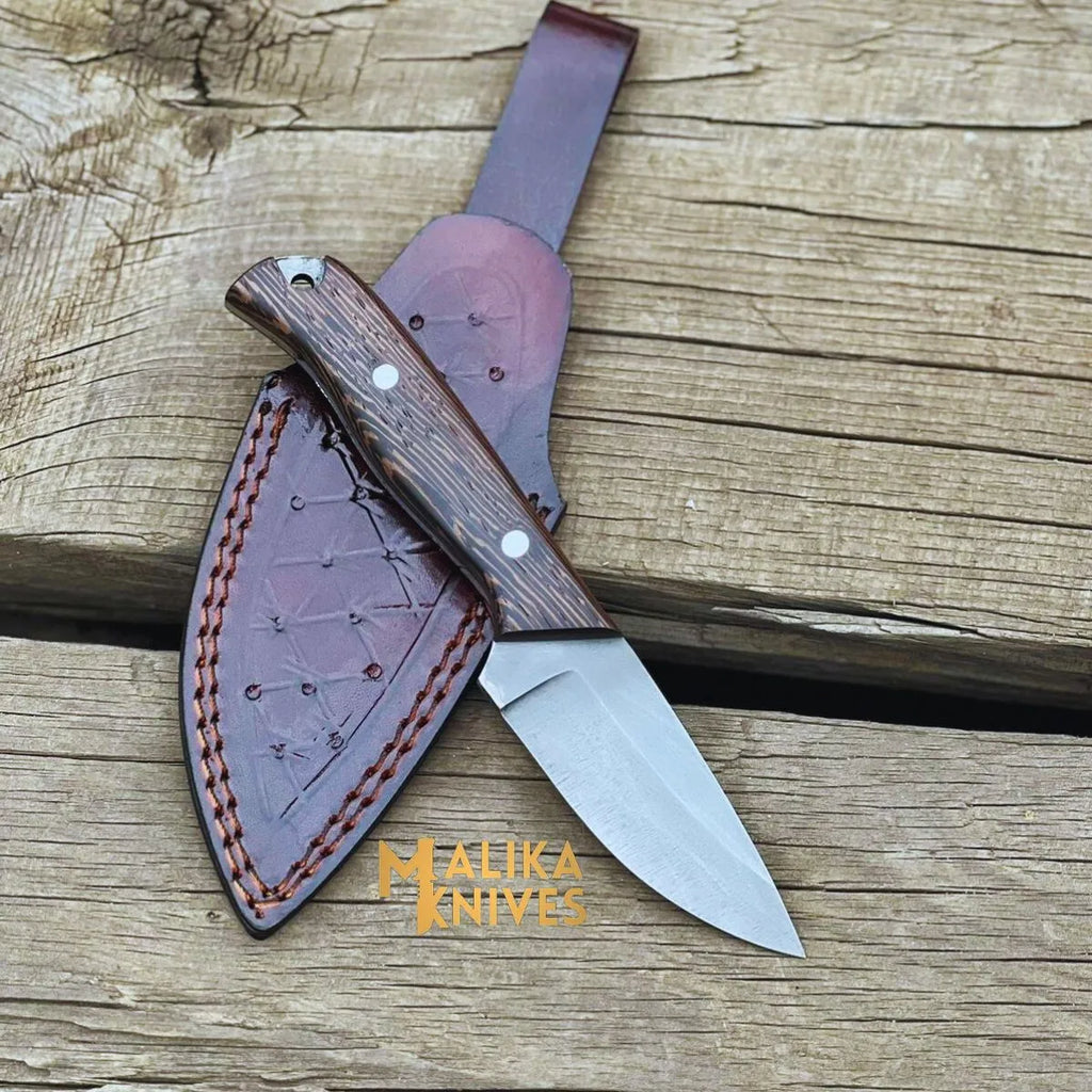 Experience Unmatched Precision with the Handmade Skinner Knife with Wenge Handle - RFE Marketing Ventures
