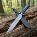 Mountain Man Damascus Bowie Knife: Unleash Your Adventure with Every Cut