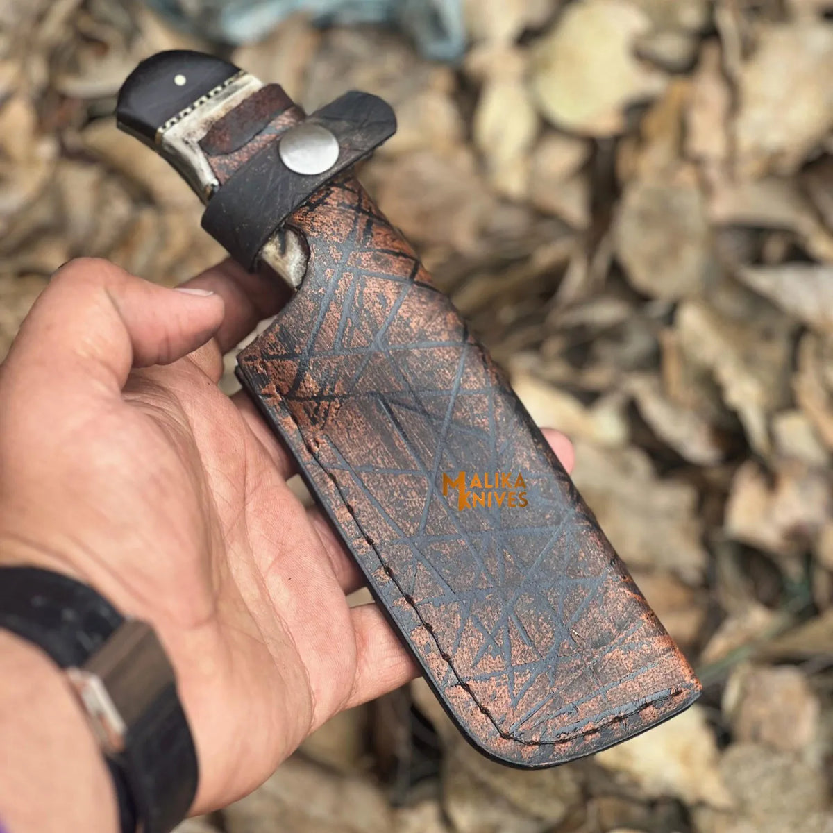 Experience Excellence with Our Damascus Stag Skinner Knife – The Ultimate Outdoor Companion - RFE Marketing Ventures