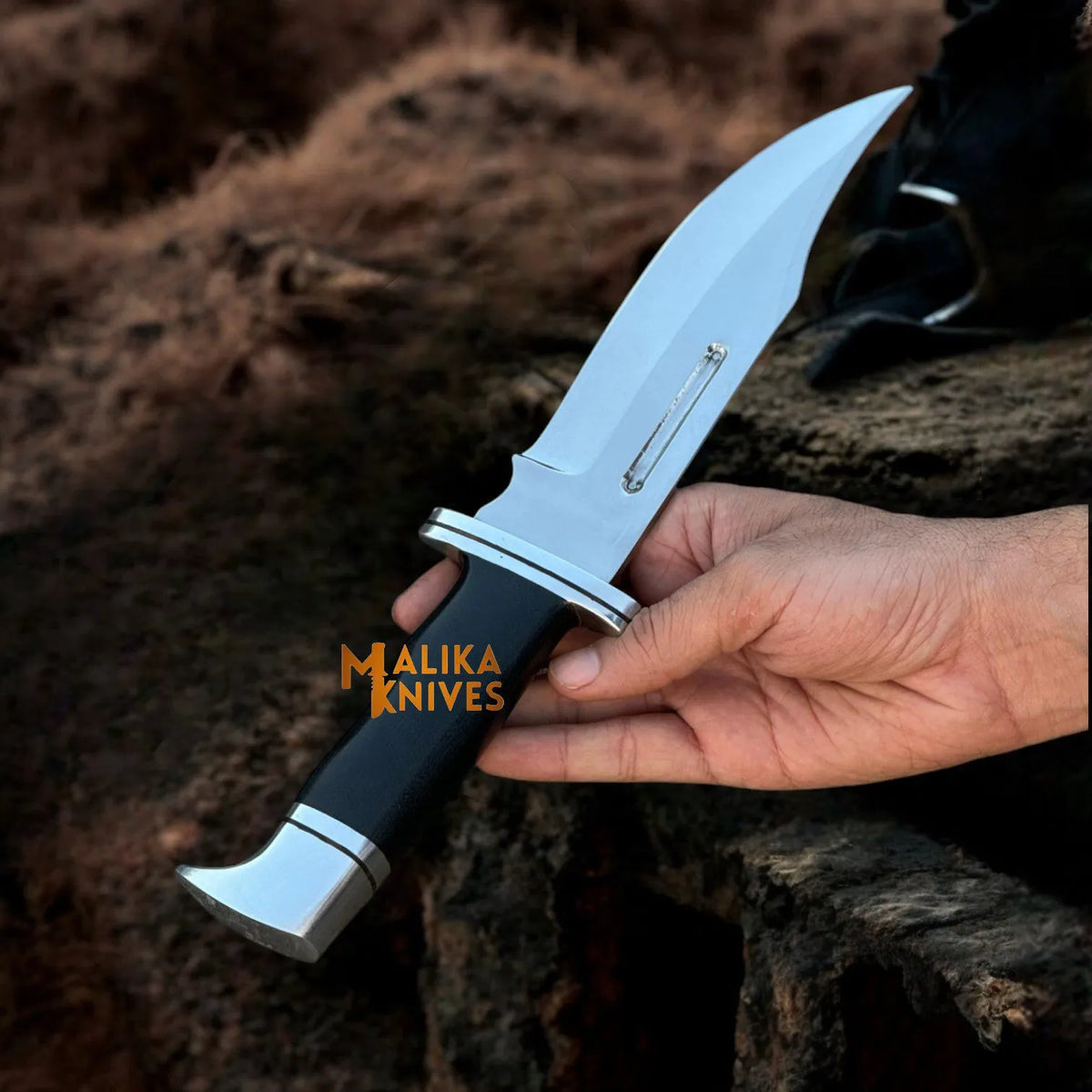D2 Steel Clip Point Bowie Knife – Elevate Your Outdoor Adventures - RFE Marketing Ventures