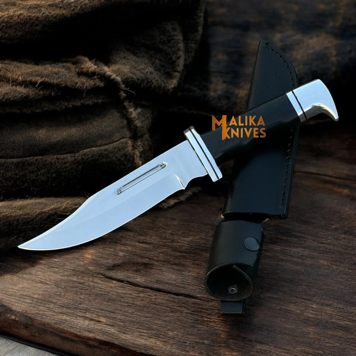 D2 Steel Clip Point Bowie Knife – Elevate Your Outdoor Adventures - RFE Marketing Ventures