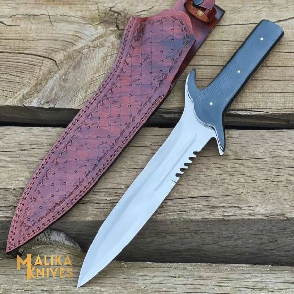 Double Edge Bowie Knife 15 Inch – Master the Art of Adventure - RFE Marketing Ventures