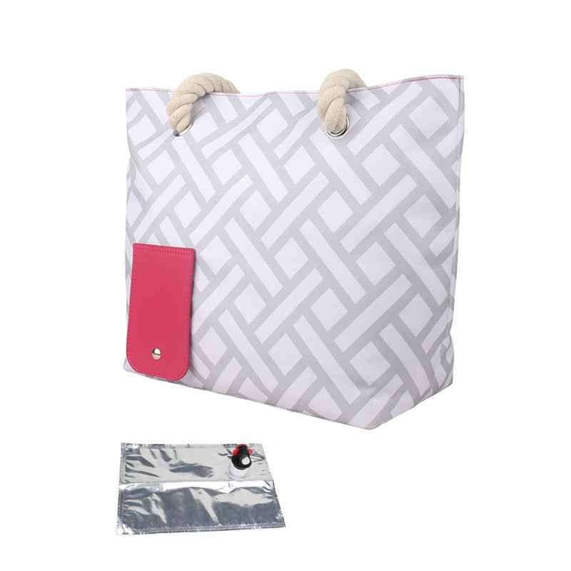 Insulated Tote Bag with Drink Dispenser for Perfect On-the-Go Refreshment - RFE Marketing Ventures