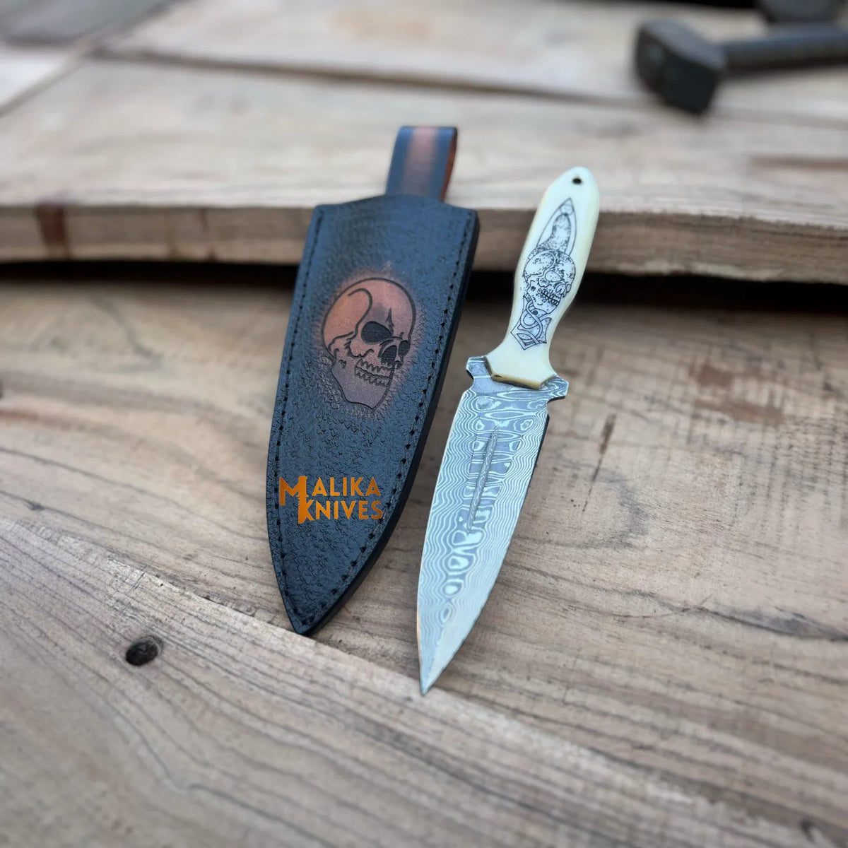 Custom Damascus Hunting Dagger – The Perfect Companion for Your Outdoor Adventures - RFE Marketing Ventures
