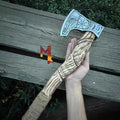 Unleash Your Inner Warrior with the Helm of Awe: Premium Viking Battle Axe