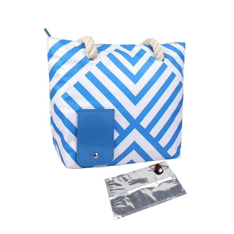 Insulated Tote Bag with Drink Dispenser for Perfect On-the-Go Refreshment - RFE Marketing Ventures