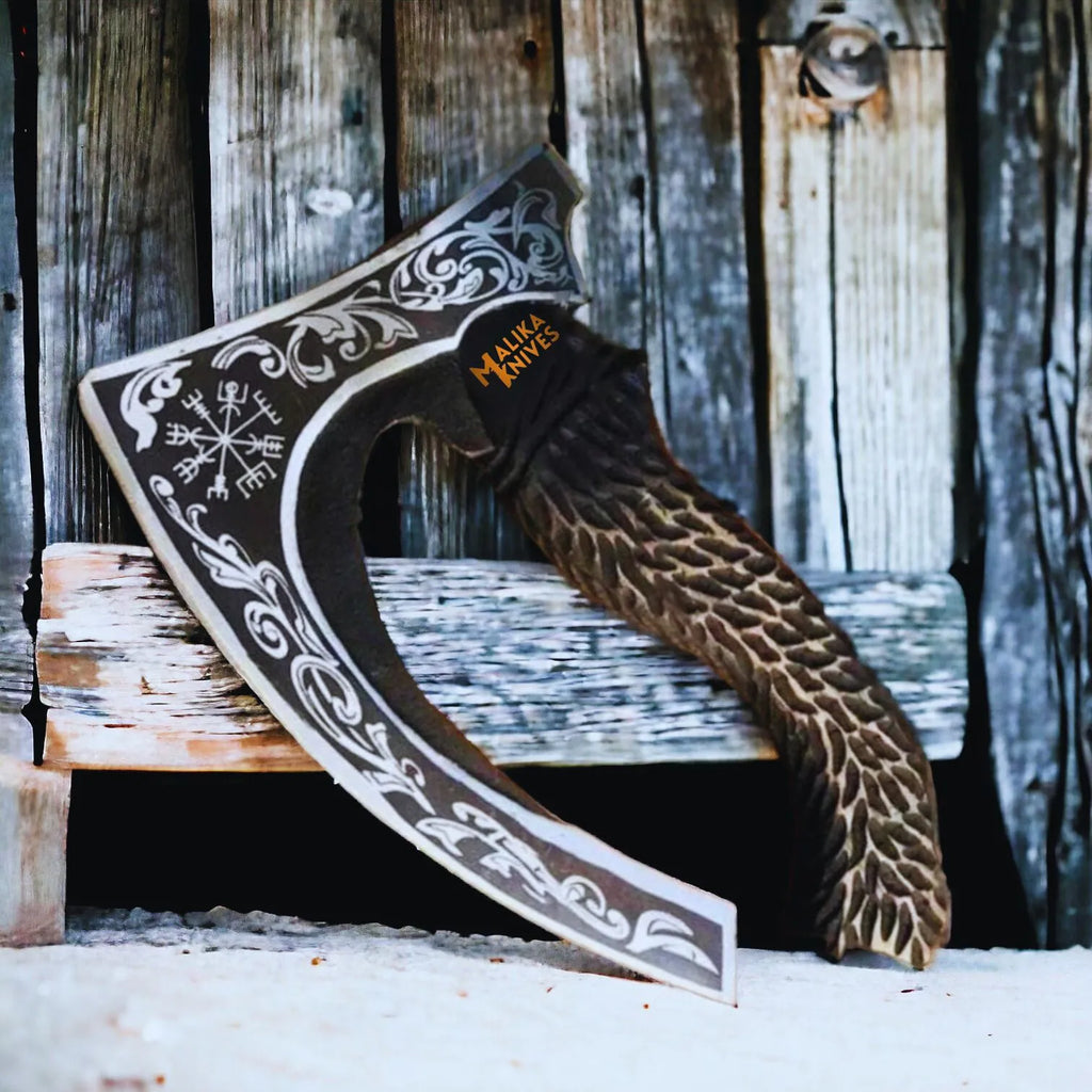 Elevate Your Culinary Experience with the Vegvisir Viking Pizza Cutter Axe - RFE Marketing Ventures