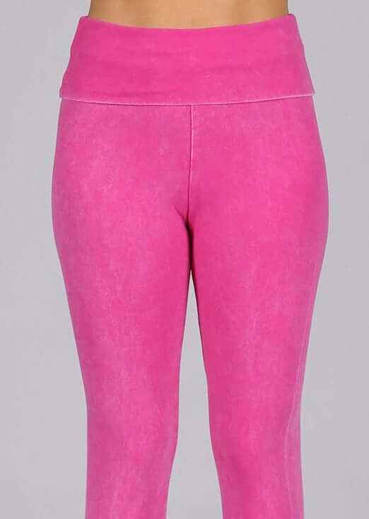 Easy Fit American Cotton Capri Leggings Made in USA for Comfortable Wear