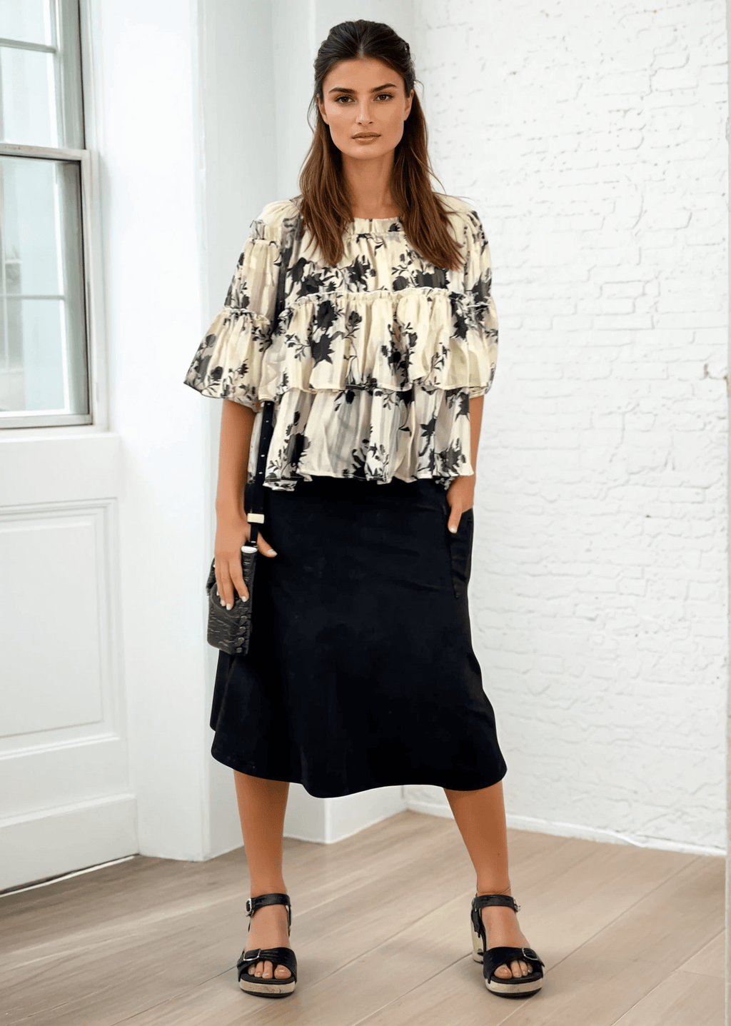 Alyssa Versatile Pink Denim Skirt - Perfect for Every Occasion