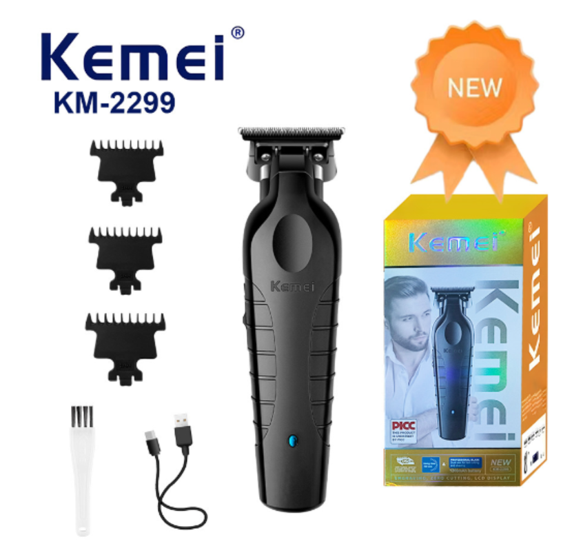 Kemei Professional Hair Clipper Set for Effortless Grooming at Home or Salon