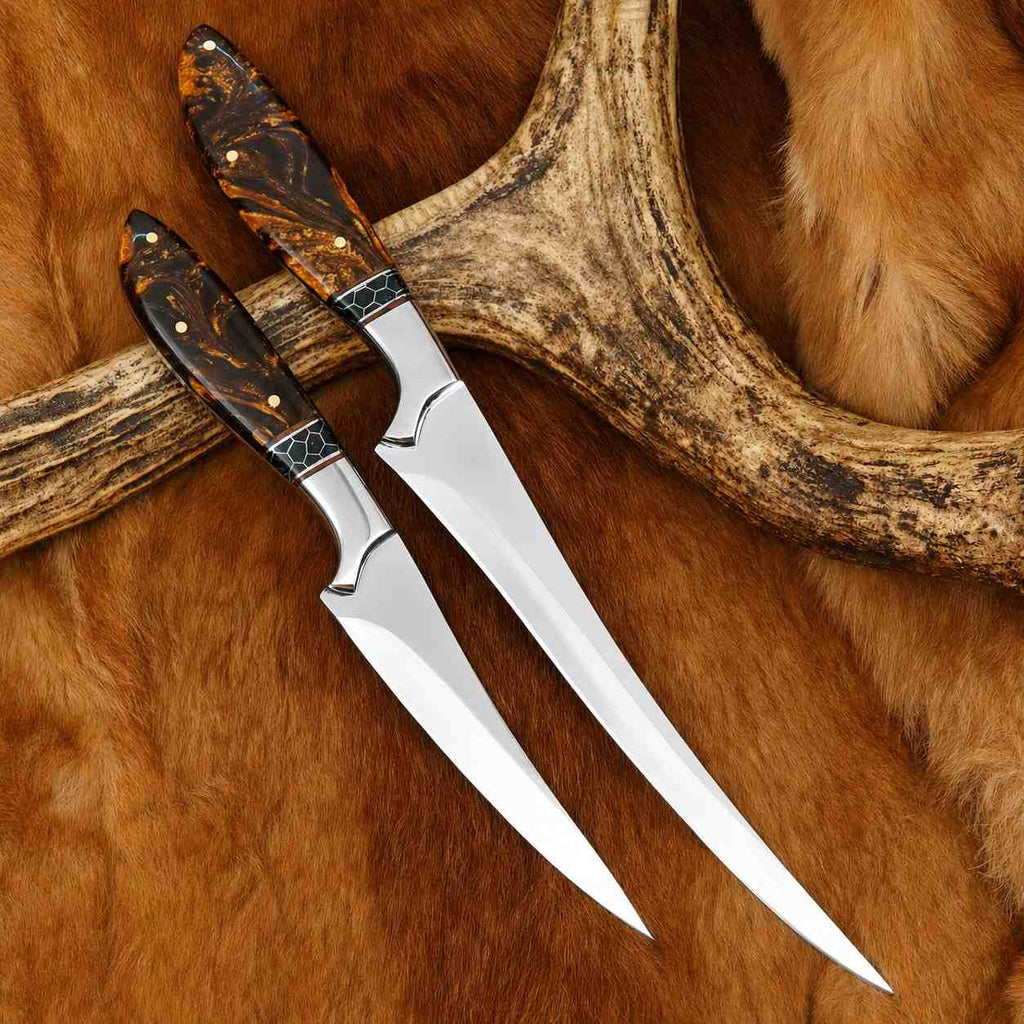 Fillet and Boning Knife Set – Precision Tools for Anglers and Home Butchers - RFE Marketing Ventures