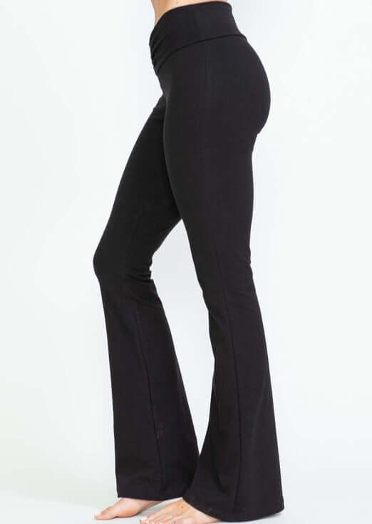 V-Waist Bootcut Pants for Ultimate Slimming - Made in USA