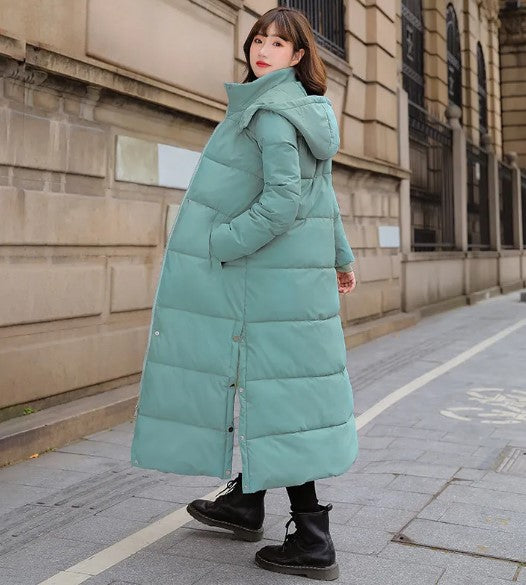 Stay Cozy and Chic: Winter Long Cotton Coat for Women - RFE Marketing Ventures