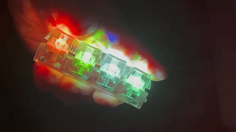 Fidget Keyboard Keychain for Stress Relief and Fun