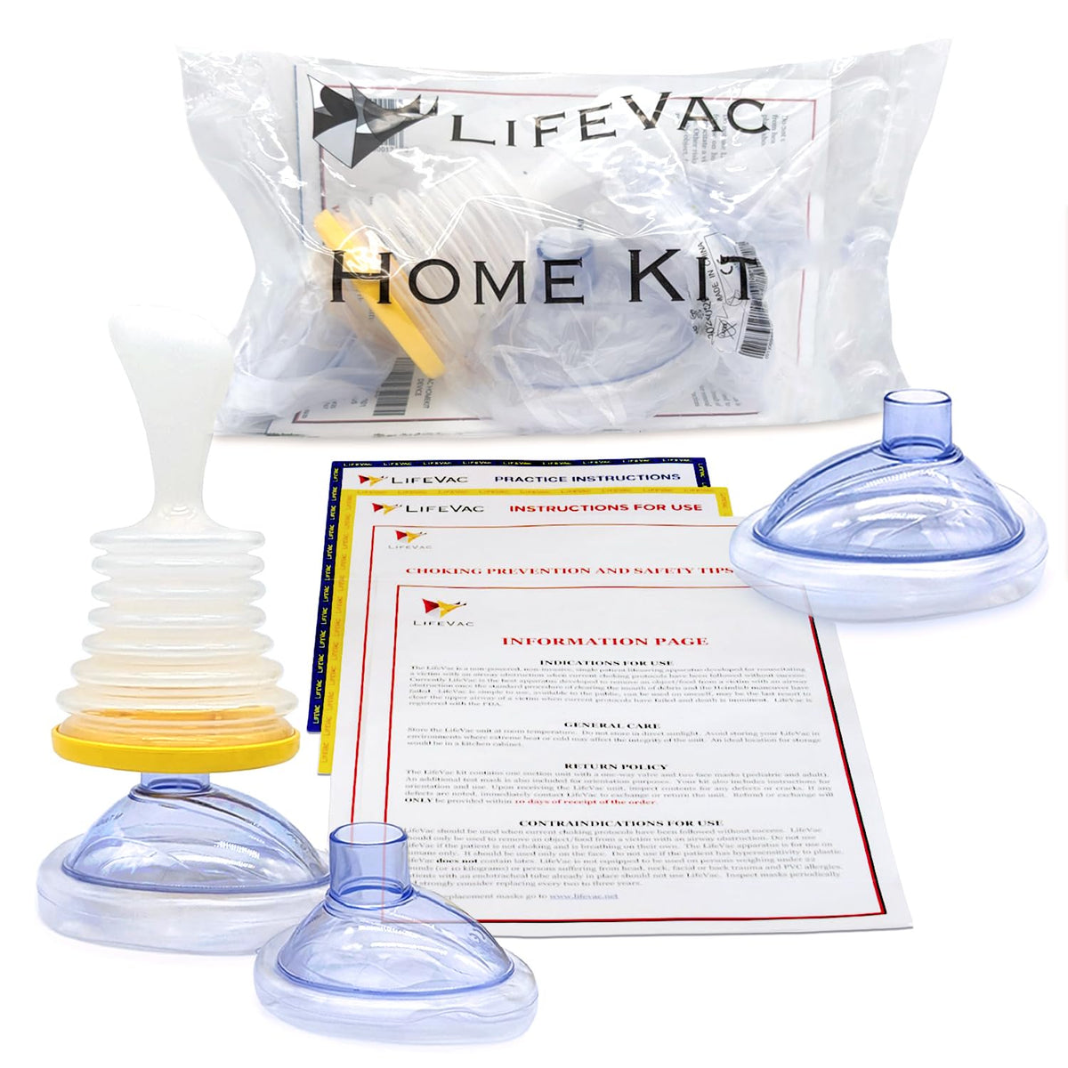 LifeVac Home Kit: The Ultimate Choking Rescue Device for Adults and Children