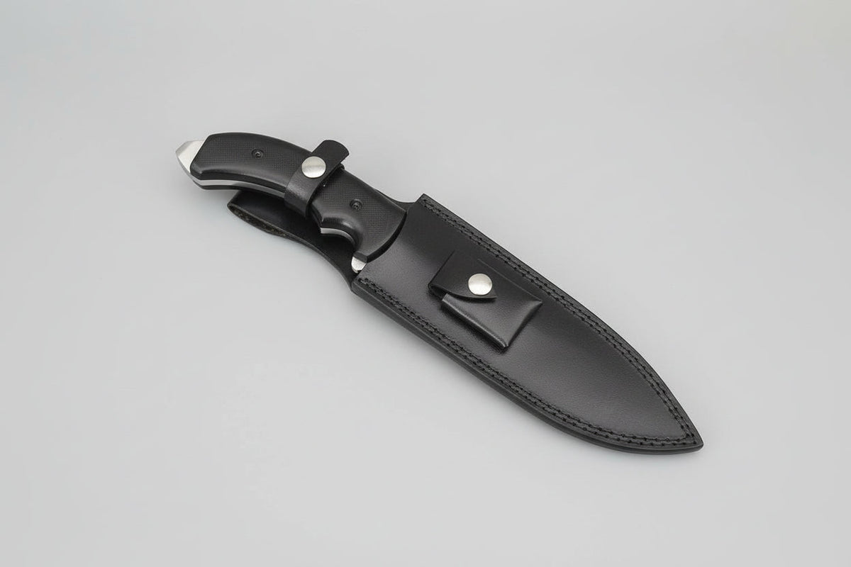 Spear Point Bowie Knife - Unleash Precision and Durability with D2 Steel and G10 Micarta - RFE Marketing Ventures