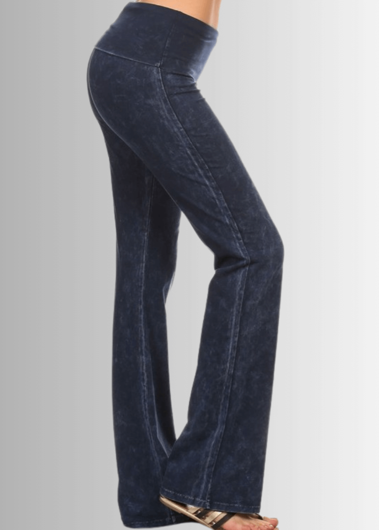 Bootcut Flare Jeggings - Mineral Washed and Made in USA
