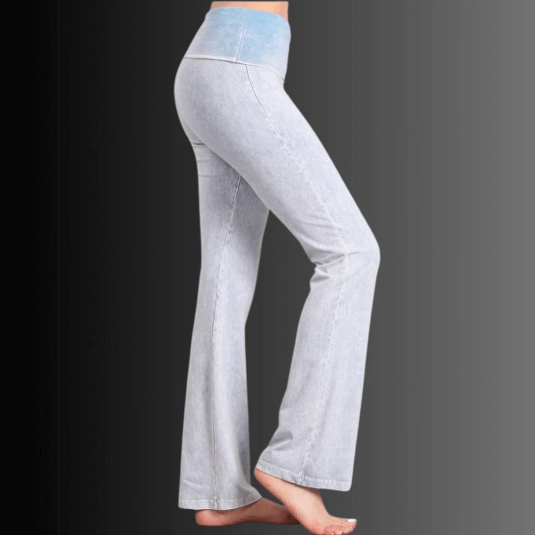 Bootcut Flare Jeggings USA - Mineral Washed Made in USA
