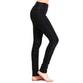 Mineral Washed Jeggings with Crochet Ankle Detail - Made in USA - RFE Marketing Ventures