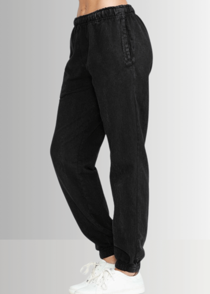 All Day French Terry Mauve Pocket Joggers