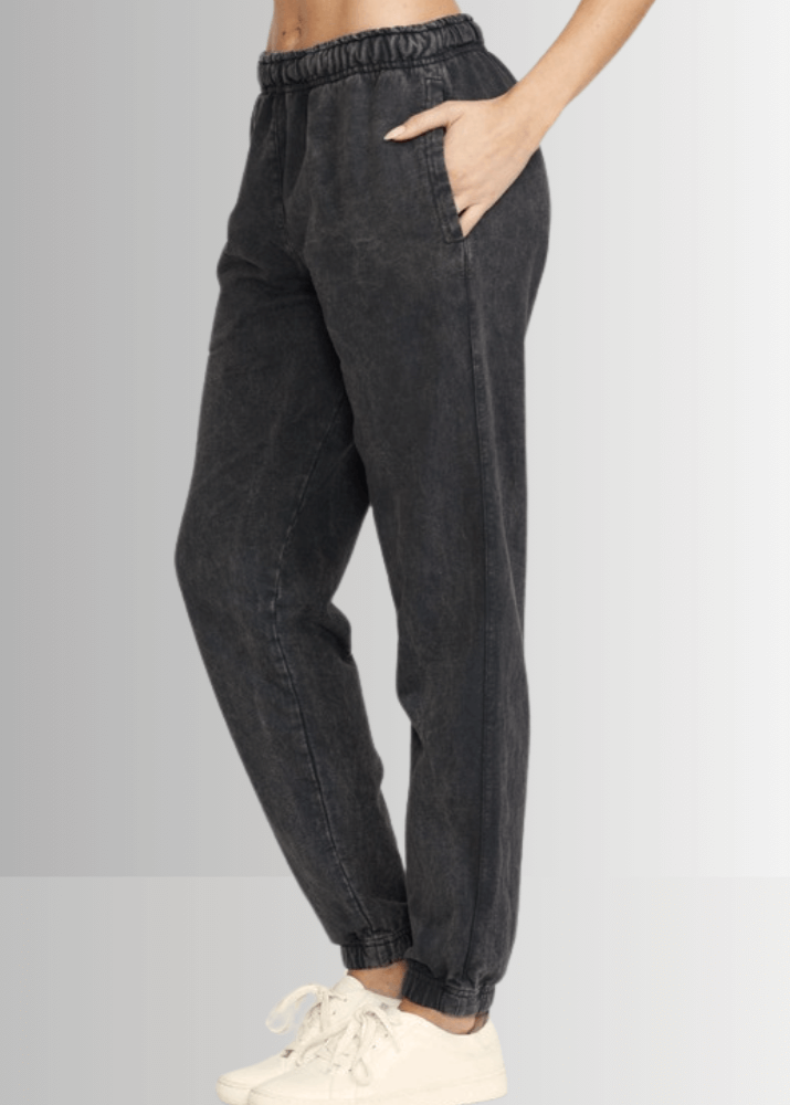 All Day French Terry Desert Taupe Joggers with Pockets