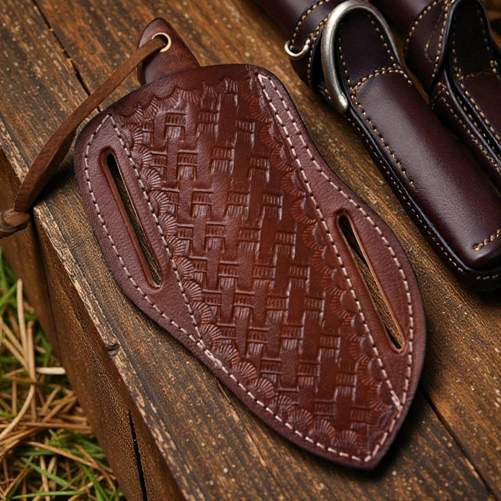 Experience True Craftsmanship with the Damascus Cowboy Hunting Knife - RFE Marketing Ventures