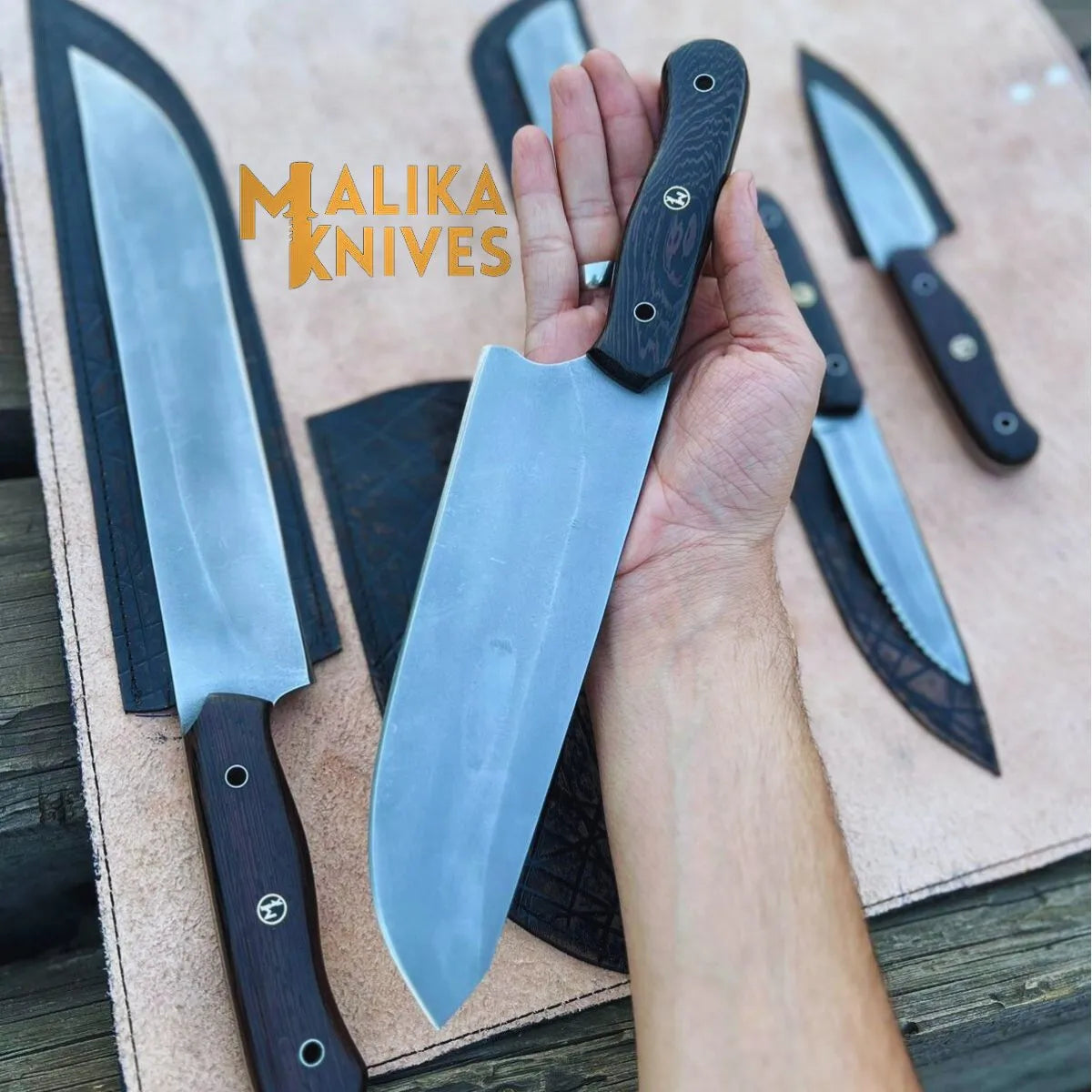 Elevate Your Culinary Experience with the Malika Ultimate Kitchen Knife Set - RFE Marketing Ventures
