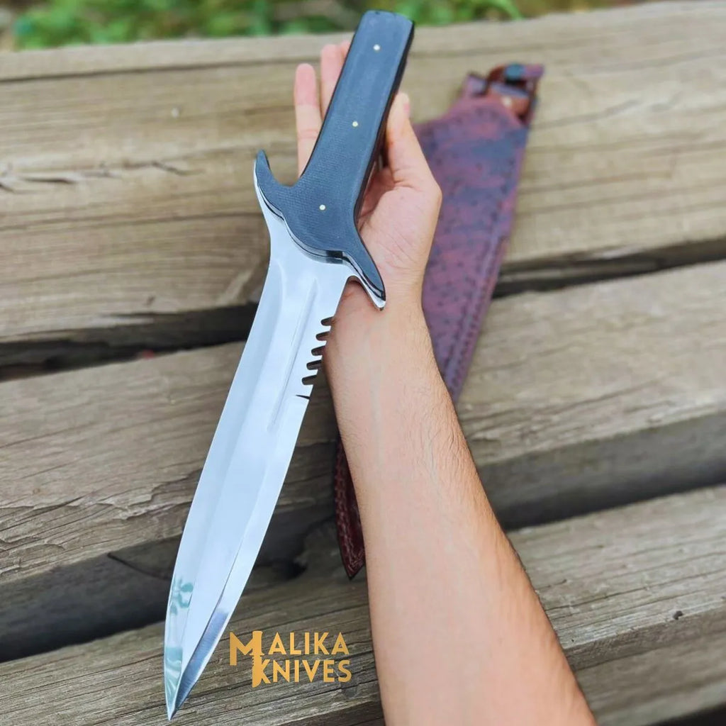 Double Edge Bowie Knife 15 Inch – Master the Art of Adventure - RFE Marketing Ventures