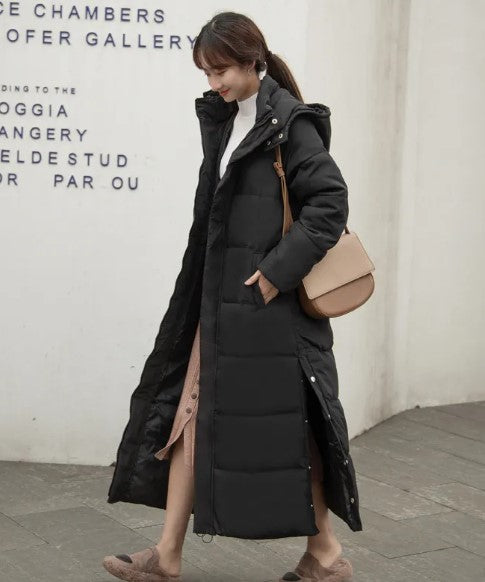 Stay Cozy and Chic: Winter Long Cotton Coat for Women - RFE Marketing Ventures
