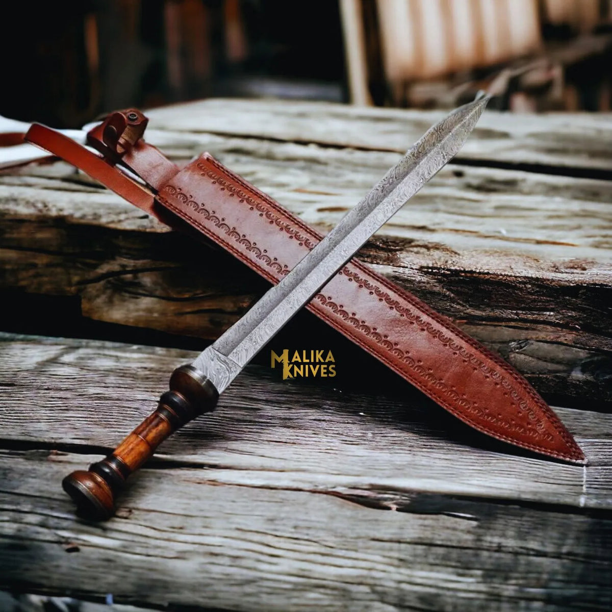 Damascus Gladiator Sword – A Masterpiece of Artistry and Elegance - RFE Marketing Ventures