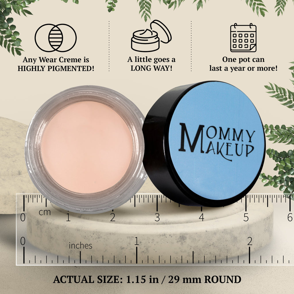 Brighten Up Any Wear Creme - A Waterproof Multi-tasking creme to powder product for eyes, cheeks & lips. Can be worn anywhere - RFE Marketing Ventures