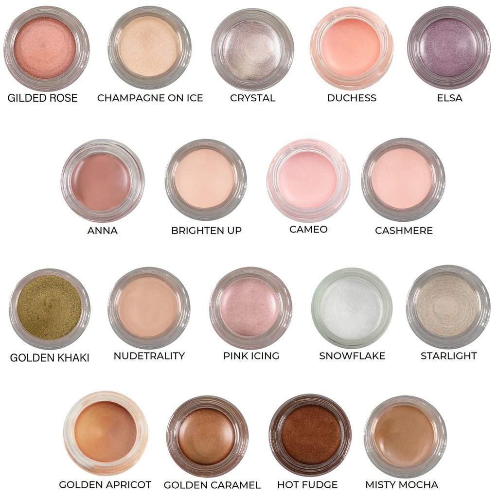 Misty Mocha Any Wear Creme - A Waterproof Multi-tasking creme to powder product for eyes, cheeks & lips. Can be worn anywhere - RFE Marketing Ventures