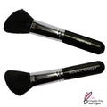 Angled Blush Brush - Hand cut, Vegan, Cruelty-free - RFE Marketing Ventures