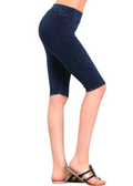 Ladies Biker Shorts Made in USA - Longer Length for Ultimate Comfort and Style - RFE Marketing Ventures