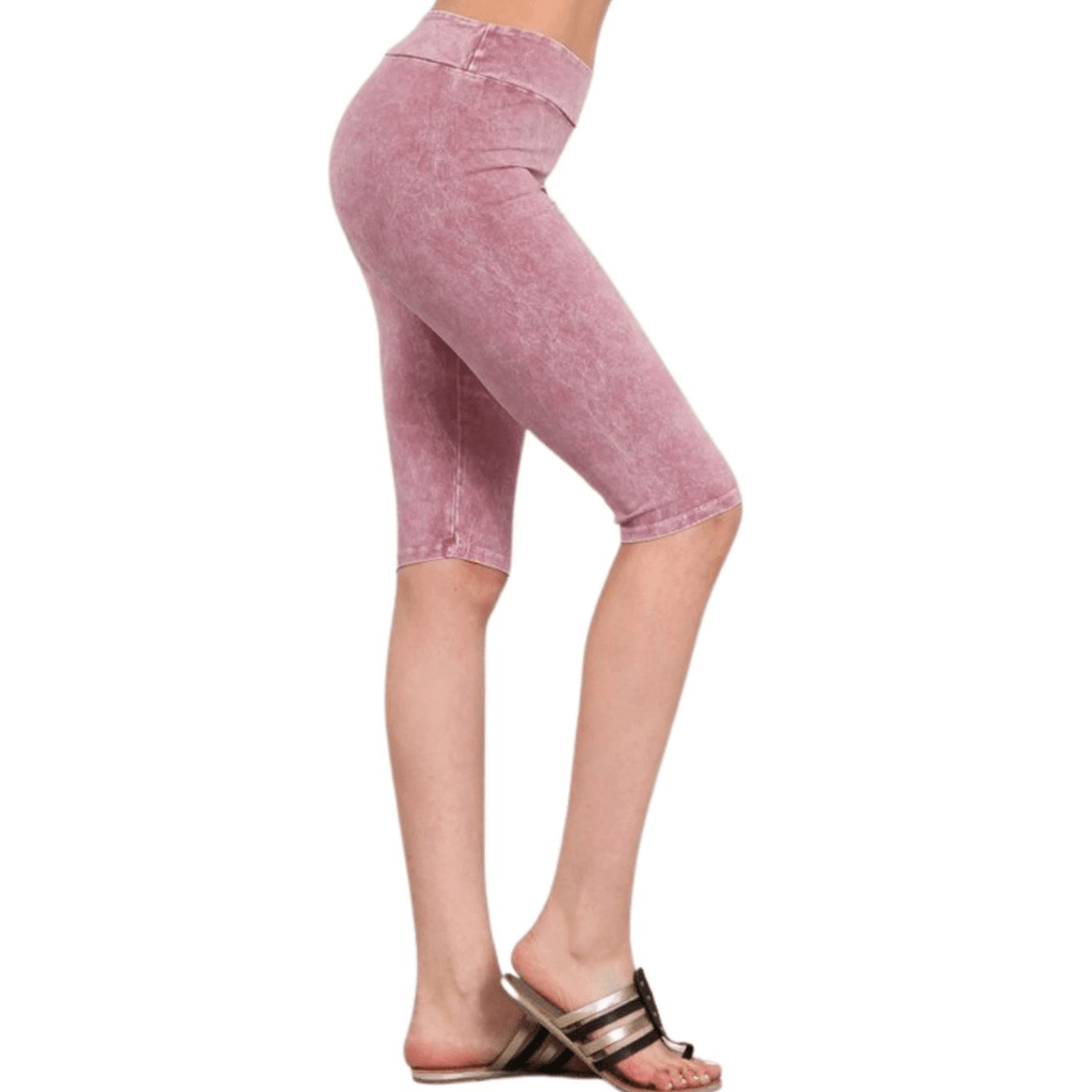 Ladies Biker Shorts Made in USA - Longer Length for Ultimate Comfort and Style