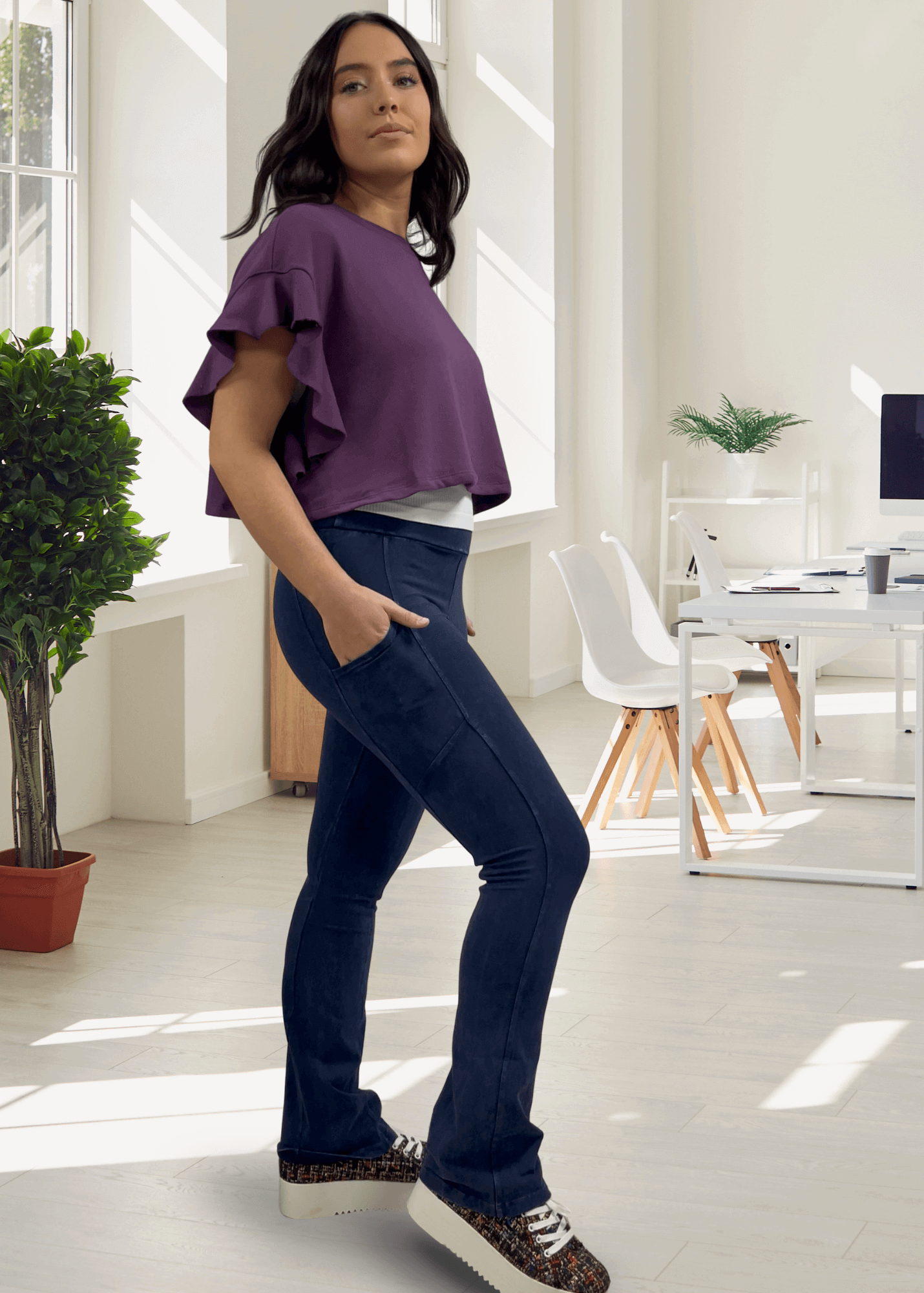 A Perfect Fit Bootcut Pants for Ultimate Comfort and Style