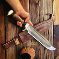 Dundee Style Bowie Knife: Unmatched Craftsmanship with D2 Steel Precision