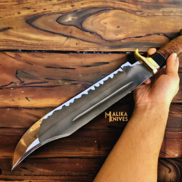 Dundee Style Bowie Knife: Unmatched Craftsmanship with D2 Steel Precision - RFE Marketing Ventures