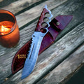 Unleash Your Adventurer Spirit with the Damascus Knuckle Bowie Knife