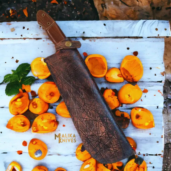 D2 Bowie Knife for Bushcraft | Premium Rosewood Handle & Essential Outdoor Tool - RFE Marketing Ventures