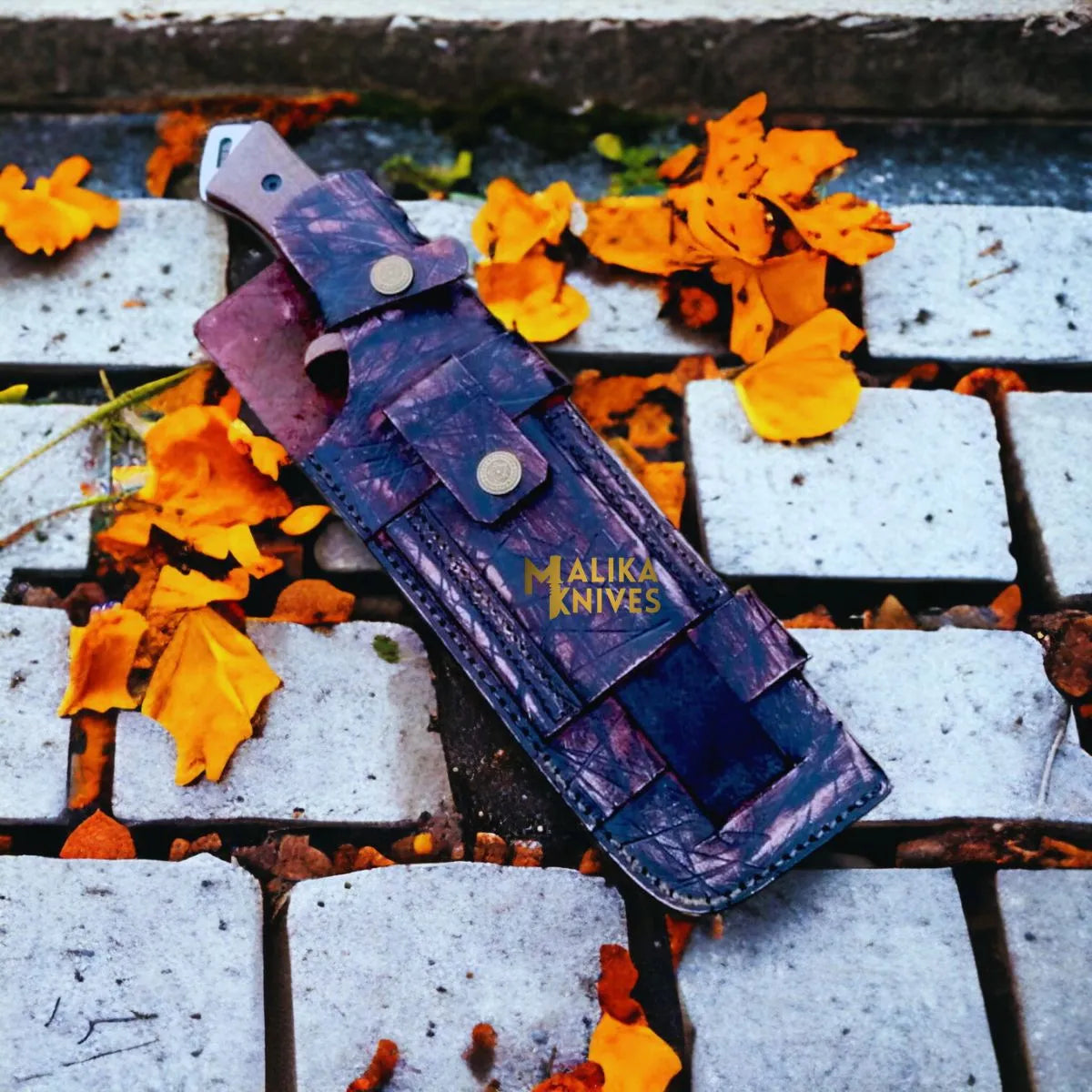 Custom Damascus Tracker Bowie Knife: Precision Meets Durability in Every Cut - RFE Marketing Ventures