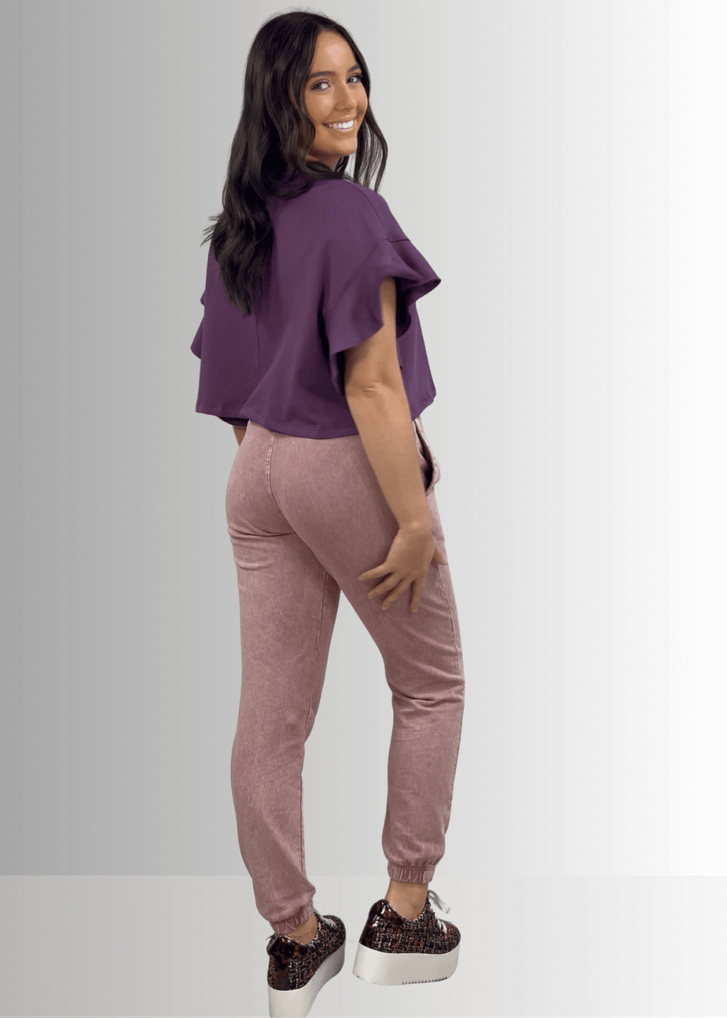 All Day French Terry Pocket Dark Denim Joggers