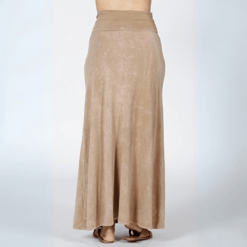 American Cotton Maxi Skirt Made in USA