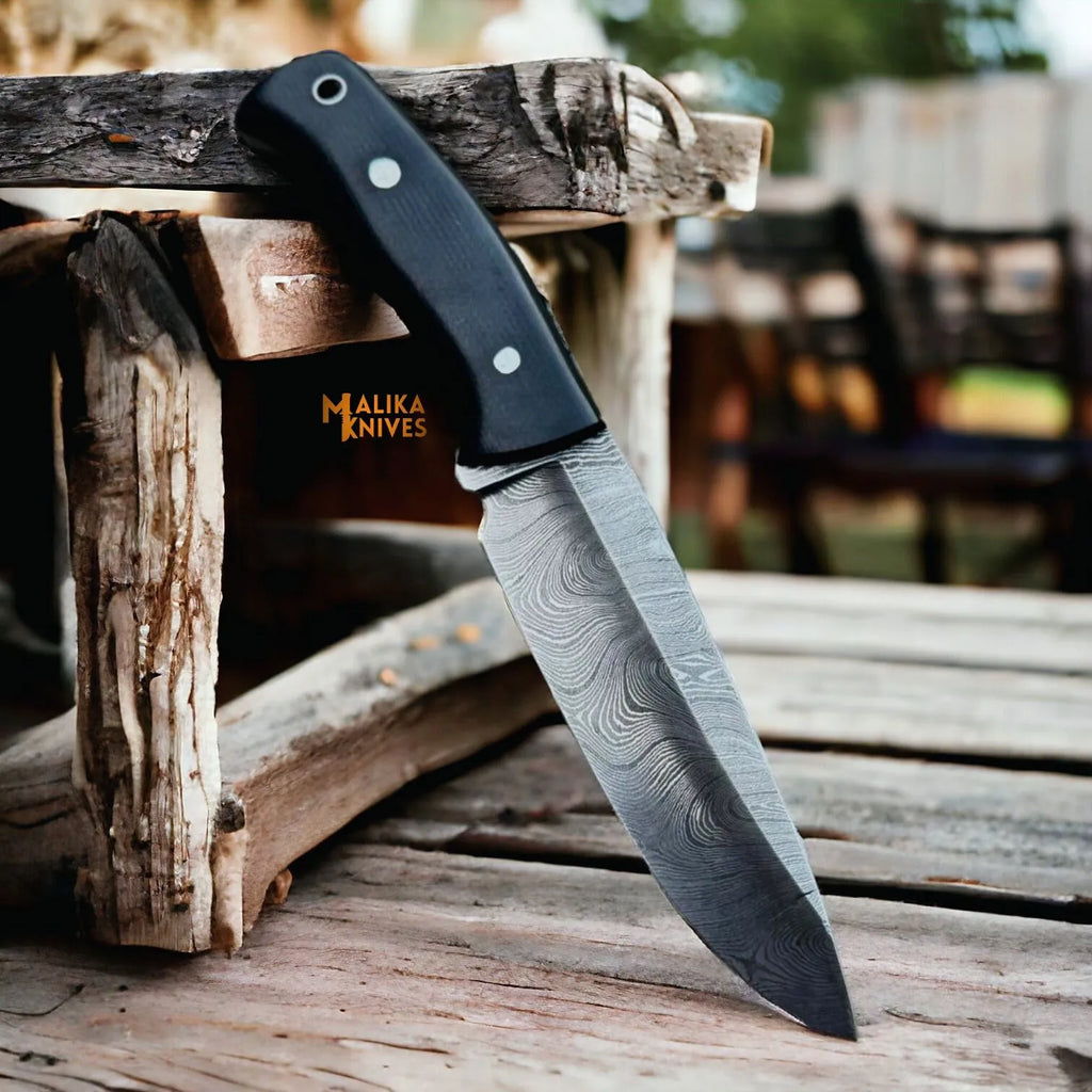 Experience Precision and Strength with Our Damascus Bushcraft Knife - RFE Marketing Ventures