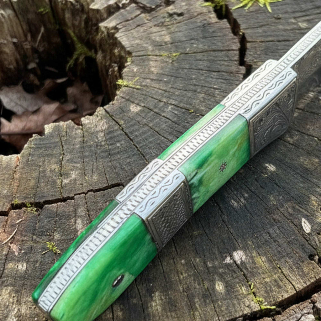 Engraved D2 Hunting Knife: A Perfect Blend of Craftsmanship and Functionality - RFE Marketing Ventures